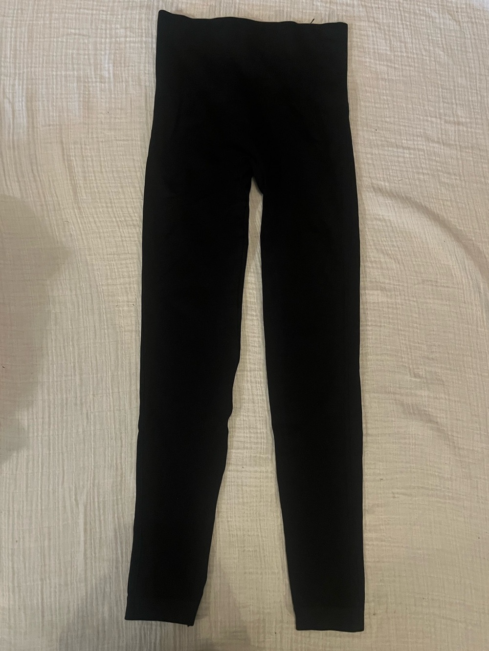 Spanx Black High-Waist Leggings